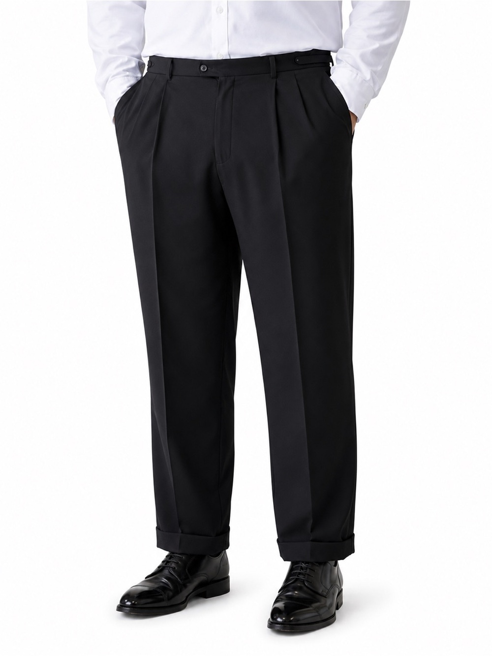 Roundtree & Yorke Navy Label Cotton Pants